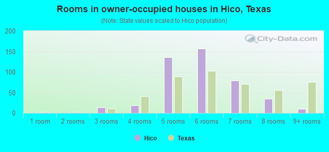 Rooms in owner-occupied houses in Hico, Texas