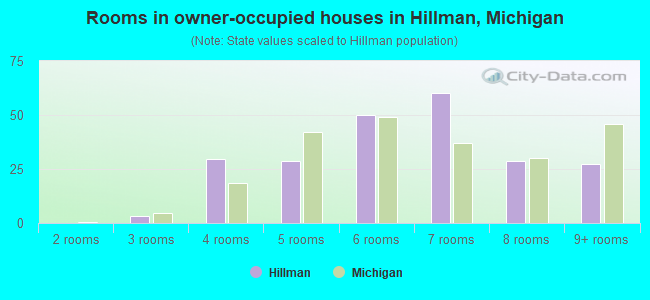 Rooms in owner-occupied houses in Hillman, Michigan