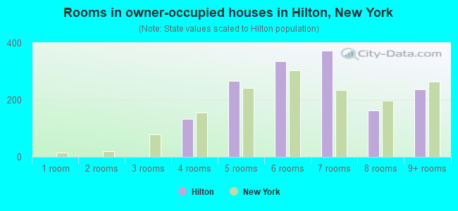 Rooms in owner-occupied houses in Hilton, New York