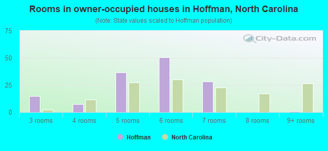 Rooms in owner-occupied houses in Hoffman, North Carolina