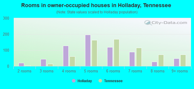 Rooms in owner-occupied houses in Holladay, Tennessee
