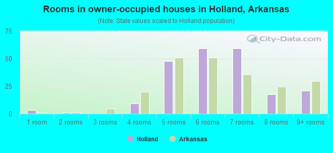 Rooms in owner-occupied houses in Holland, Arkansas