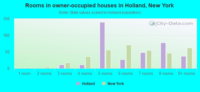 Rooms in owner-occupied houses in Holland, New York