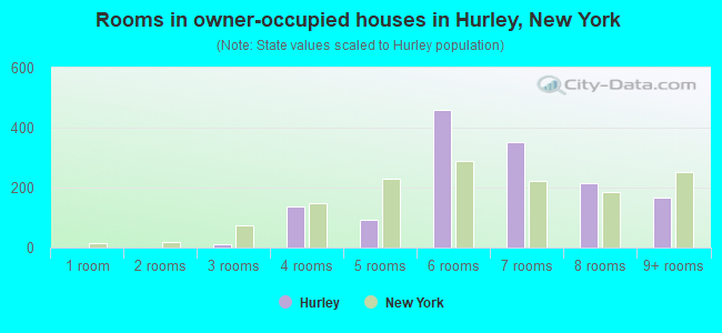 Rooms in owner-occupied houses in Hurley, New York