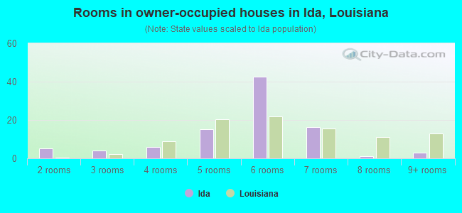 Rooms in owner-occupied houses in Ida, Louisiana