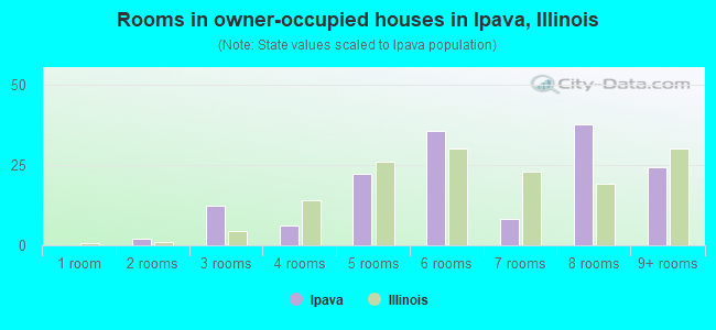 Rooms in owner-occupied houses in Ipava, Illinois