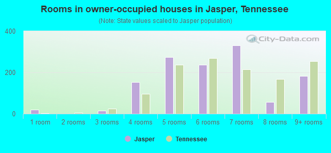 Rooms in owner-occupied houses in Jasper, Tennessee