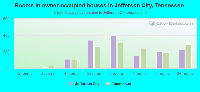 Rooms in owner-occupied houses in Jefferson City, Tennessee