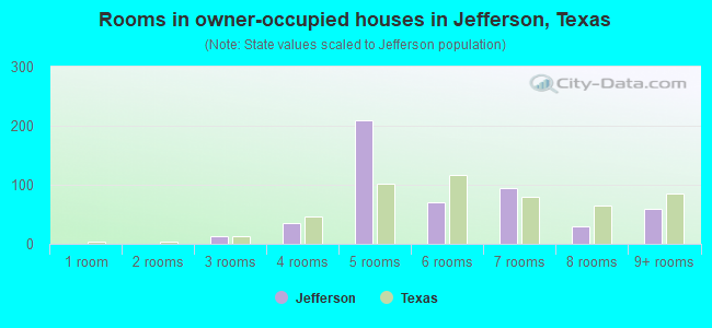Rooms in owner-occupied houses in Jefferson, Texas