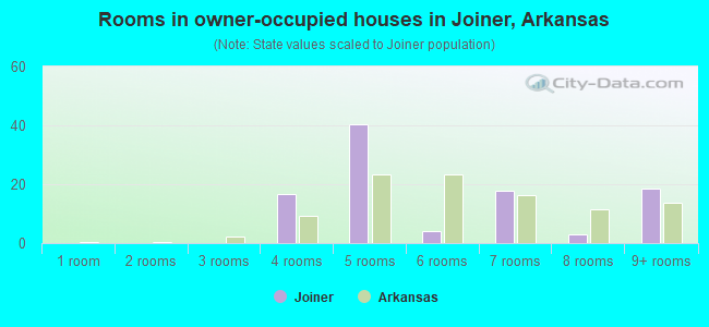 Rooms in owner-occupied houses in Joiner, Arkansas