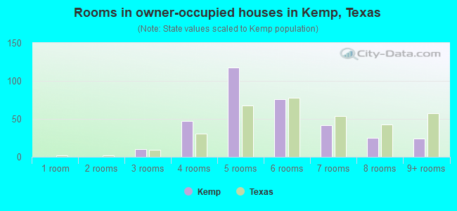 Rooms in owner-occupied houses in Kemp, Texas