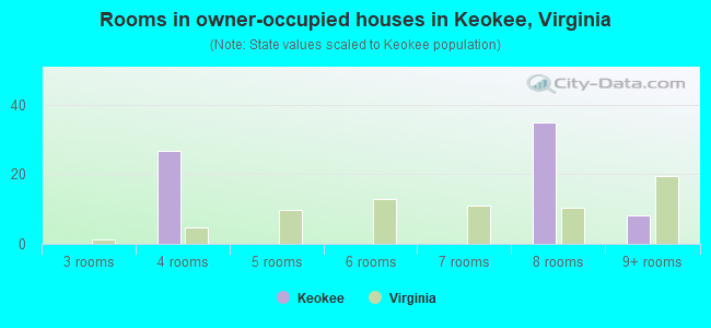 Rooms in owner-occupied houses in Keokee, Virginia
