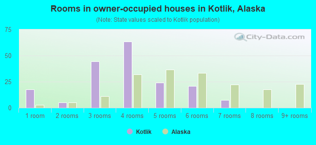 Rooms in owner-occupied houses in Kotlik, Alaska