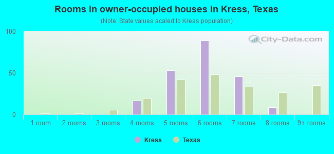 Rooms in owner-occupied houses in Kress, Texas