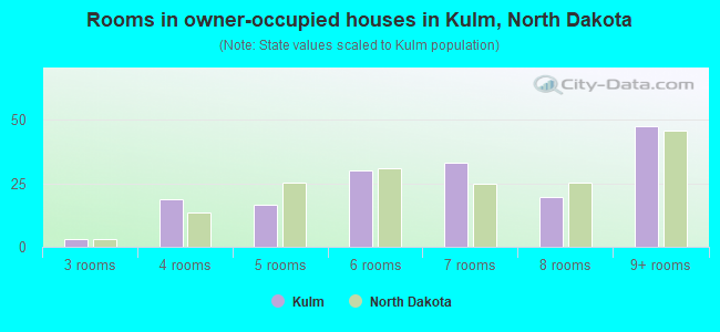 Rooms in owner-occupied houses in Kulm, North Dakota