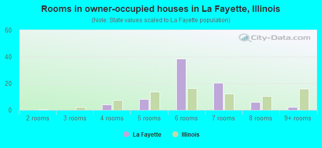 Rooms in owner-occupied houses in La Fayette, Illinois