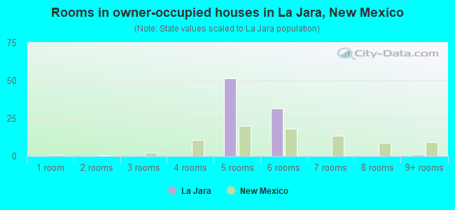 Rooms in owner-occupied houses in La Jara, New Mexico