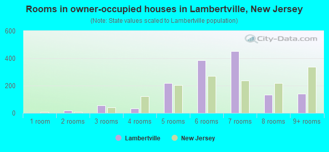 Rooms in owner-occupied houses in Lambertville, New Jersey