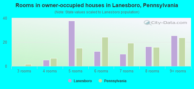 Rooms in owner-occupied houses in Lanesboro, Pennsylvania