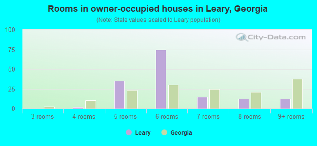 Rooms in owner-occupied houses in Leary, Georgia