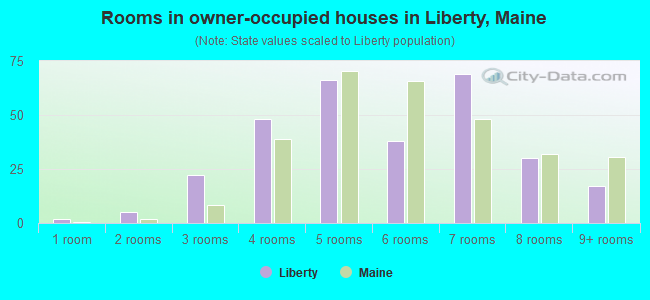 Rooms in owner-occupied houses in Liberty, Maine