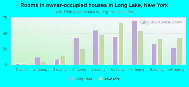 Rooms in owner-occupied houses in Long Lake, New York