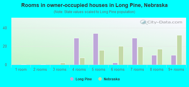 Rooms in owner-occupied houses in Long Pine, Nebraska