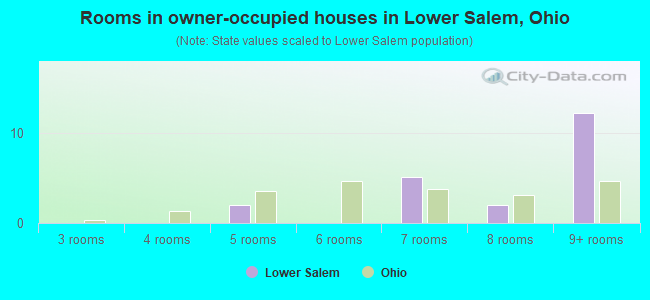 Rooms in owner-occupied houses in Lower Salem, Ohio