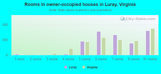 Rooms in owner-occupied houses in Luray, Virginia