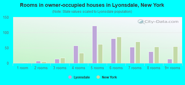 Rooms in owner-occupied houses in Lyonsdale, New York