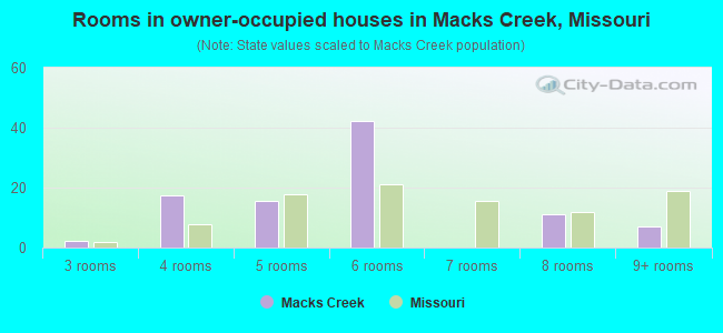 Rooms in owner-occupied houses in Macks Creek, Missouri