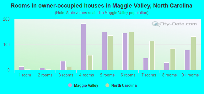 Rooms in owner-occupied houses in Maggie Valley, North Carolina