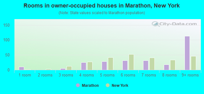 Rooms in owner-occupied houses in Marathon, New York