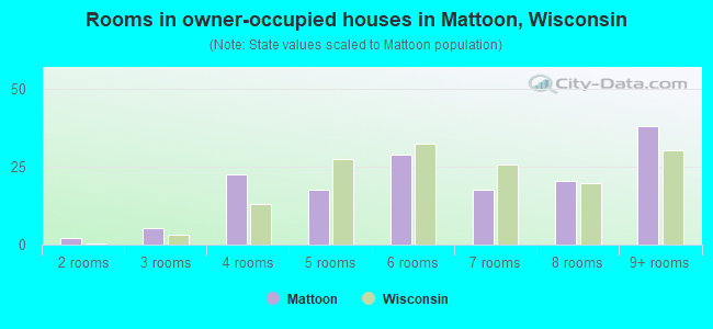 Rooms in owner-occupied houses in Mattoon, Wisconsin