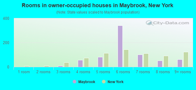 Rooms in owner-occupied houses in Maybrook, New York