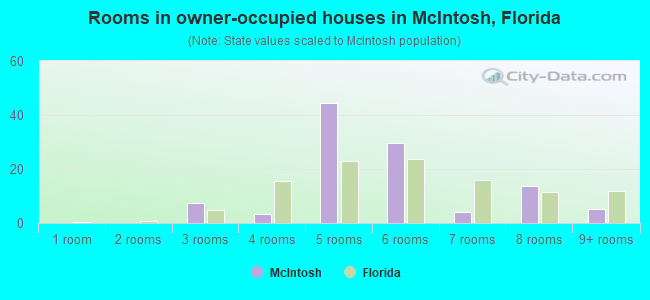 Rooms in owner-occupied houses in McIntosh, Florida