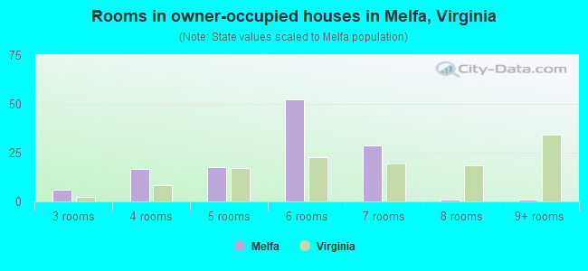 Rooms in owner-occupied houses in Melfa, Virginia