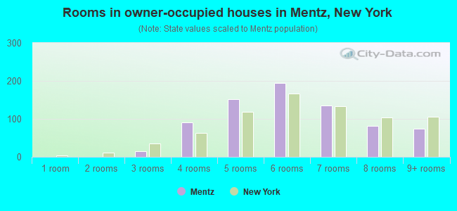 Rooms in owner-occupied houses in Mentz, New York