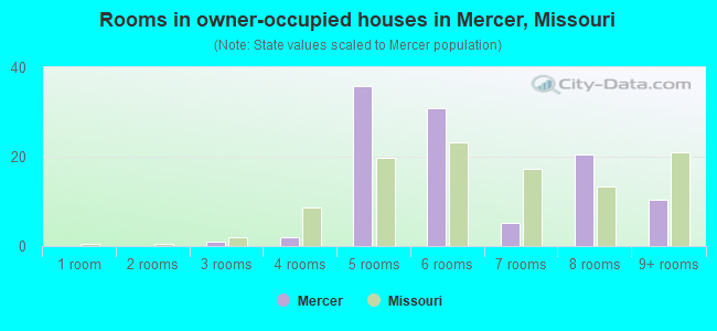 Rooms in owner-occupied houses in Mercer, Missouri