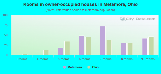 Rooms in owner-occupied houses in Metamora, Ohio