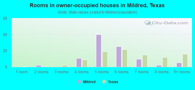 Rooms in owner-occupied houses in Mildred, Texas