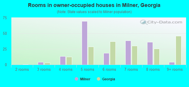Rooms in owner-occupied houses in Milner, Georgia