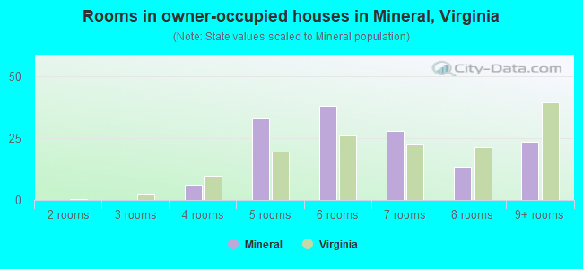 Rooms in owner-occupied houses in Mineral, Virginia