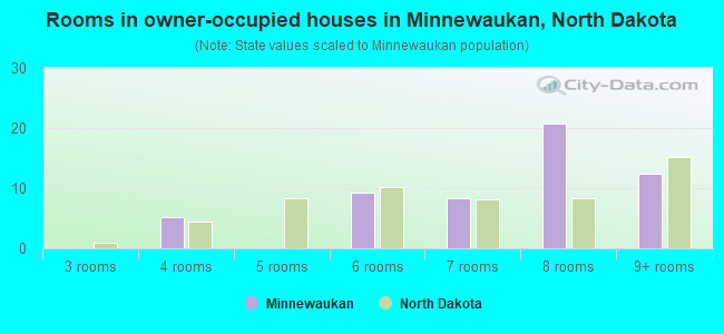 Rooms in owner-occupied houses in Minnewaukan, North Dakota