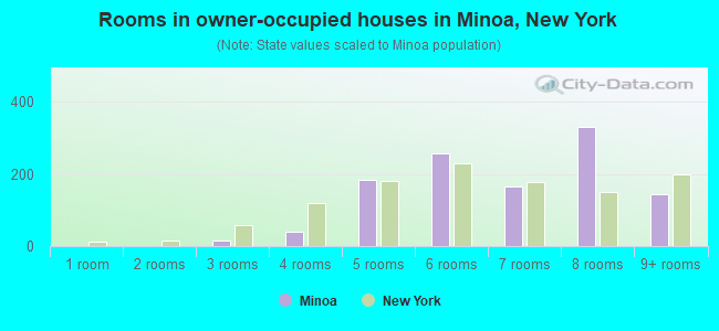Rooms in owner-occupied houses in Minoa, New York