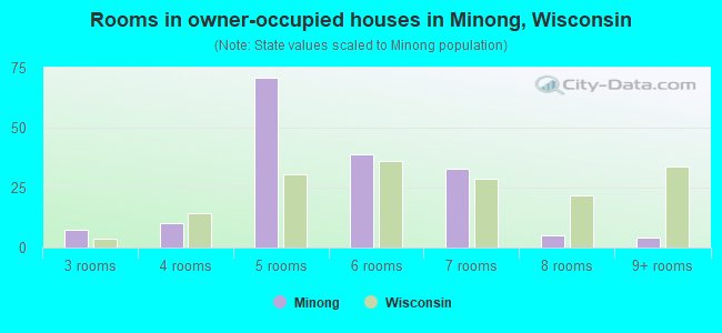 Rooms in owner-occupied houses in Minong, Wisconsin