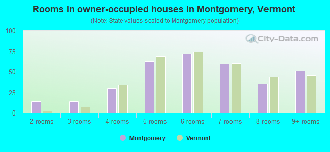 Rooms in owner-occupied houses in Montgomery, Vermont