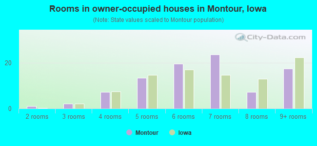 Rooms in owner-occupied houses in Montour, Iowa