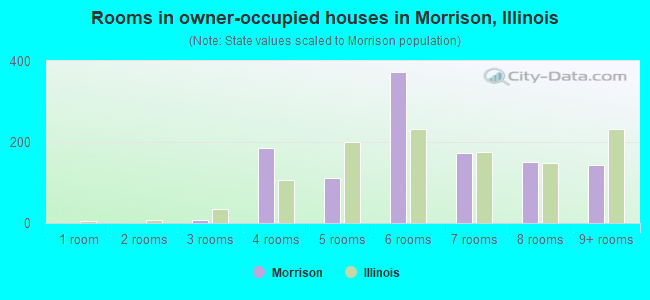 Rooms in owner-occupied houses in Morrison, Illinois