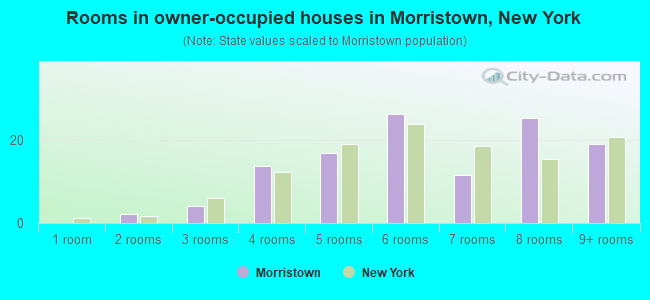 Rooms in owner-occupied houses in Morristown, New York